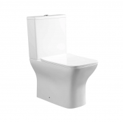 Унітаз підлоговий Qtap Aries Rimless безобідковий з сидінням Soft-close WHITE QT03228302W Унітаз підлоговий Qtap Aries Rimless безобідковий з сидінням Soft-close WHITE QT03228302W